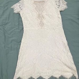 White Bodycon dress